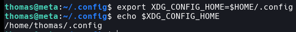 XDG_CONFIG_HOME_export