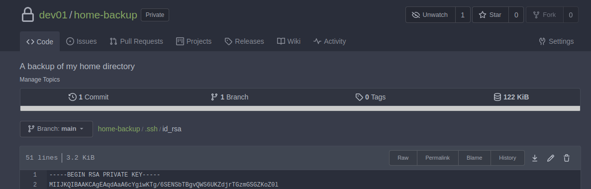 backup repository