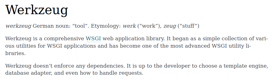 Werkzeug
