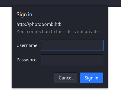 Photobomb.htb/printer_login