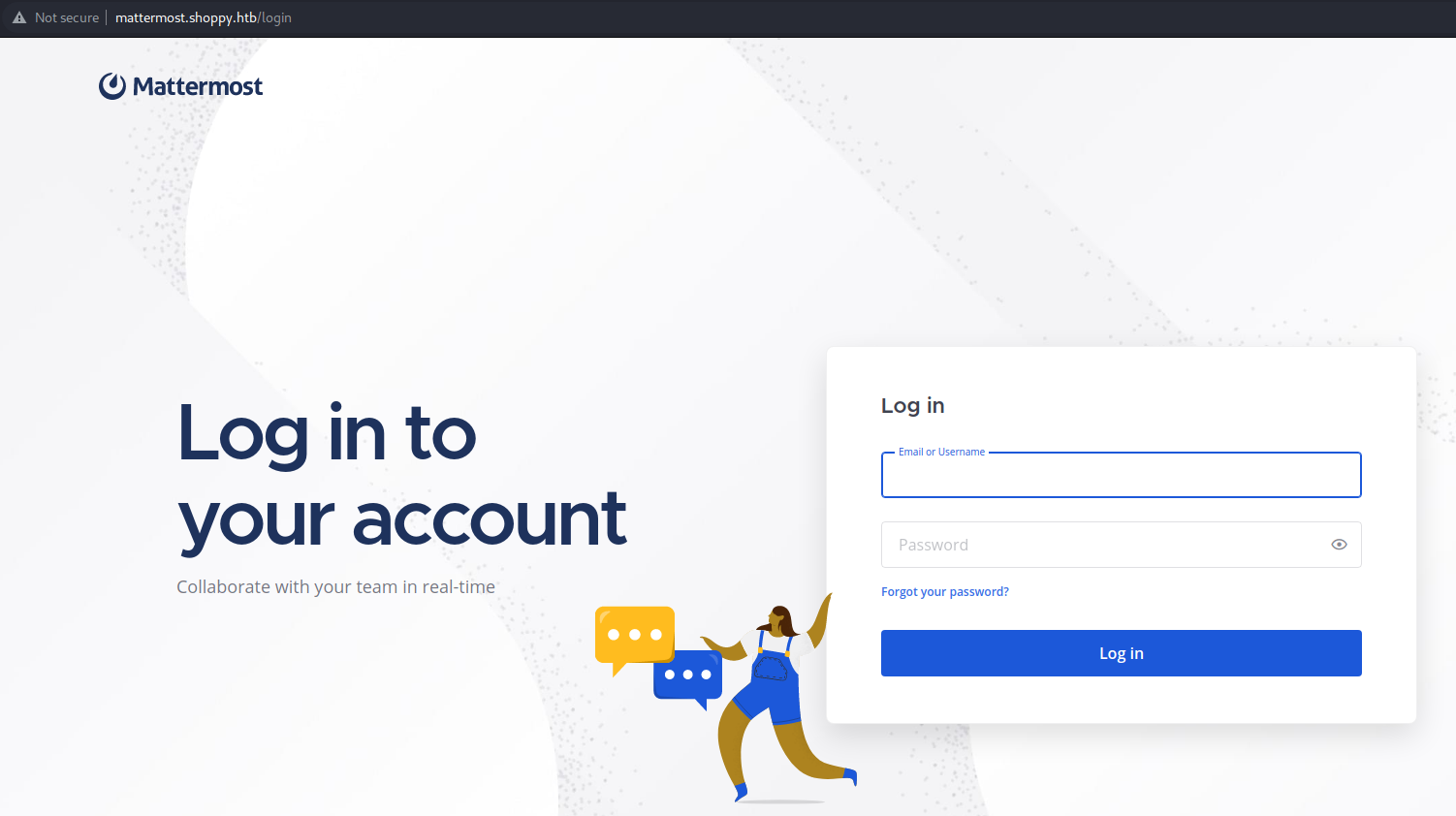 mattermost-shoppy.htb-login